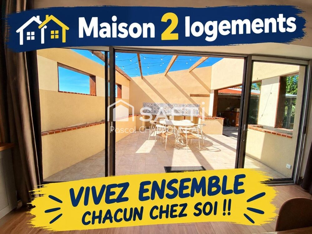 Vente Maison Maison ancienne avec 4 chambres et gite attenant renové Chantonnay