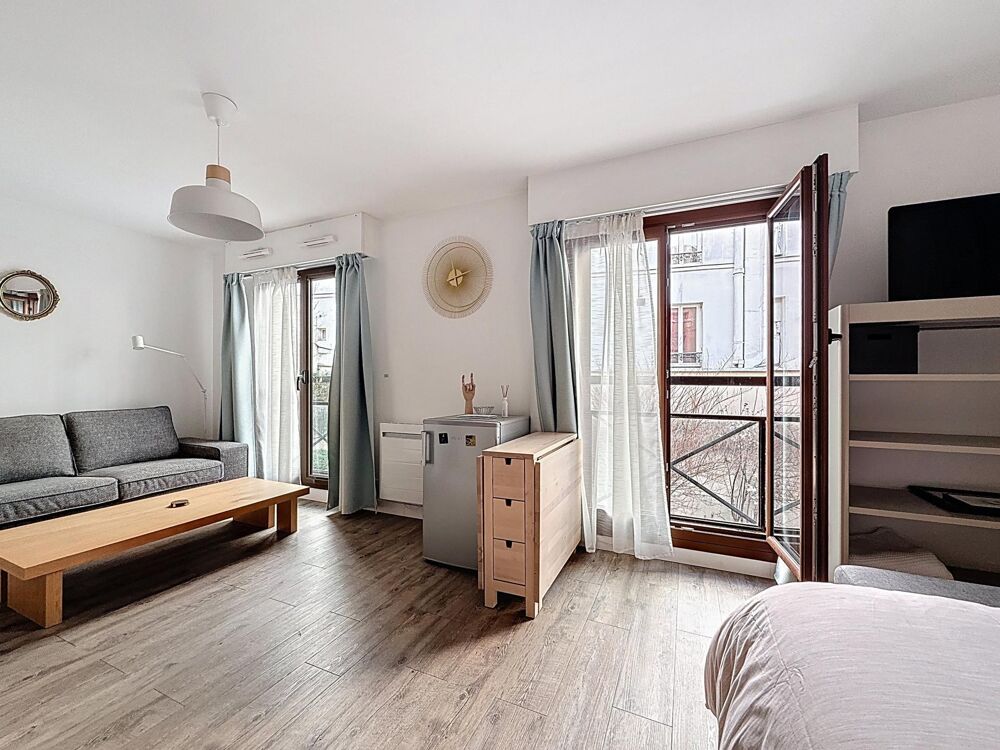Vente Appartement Paris 11e (75011°) Studio rue Popincourt 75011 parfait état Paris 11