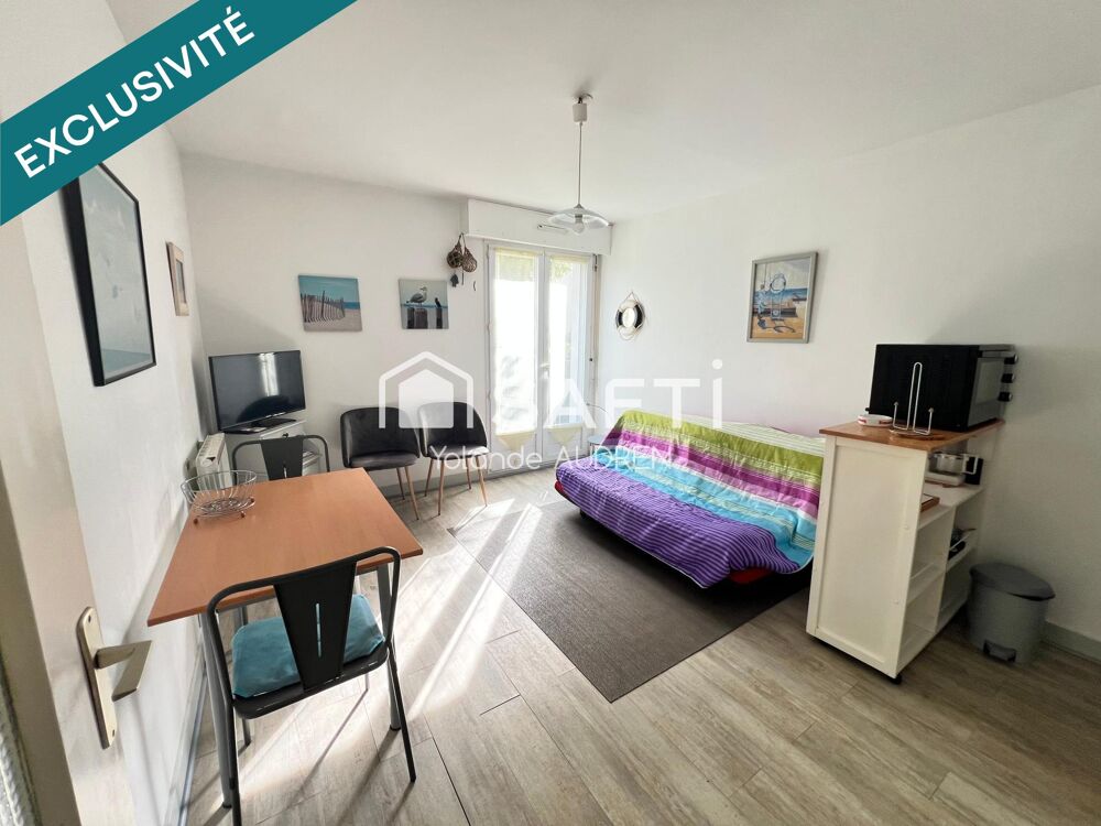 Vente Appartement AU POULIGUEN – Studio Lumineux avec Balcon & Cave Le pouliguen