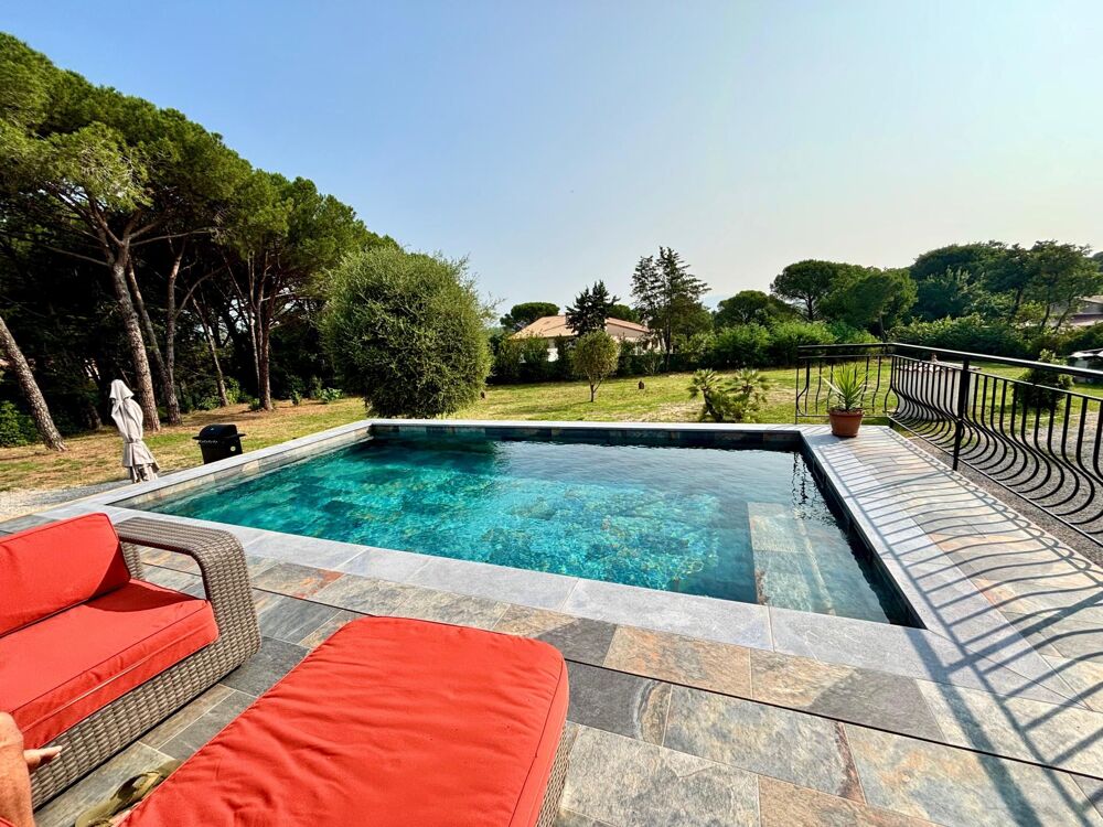 Vente Maison Le Muy – Élégante villa de plain-pied entièrement rénovée sur 4 000 m² de terrain Le muy