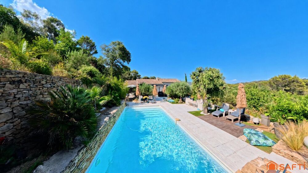 Vente Maison Villa plain-pied 2015 + 2 studios locatifs - piscine & parc 5000 m² - Bagnols Bagnols-sur-ceze
