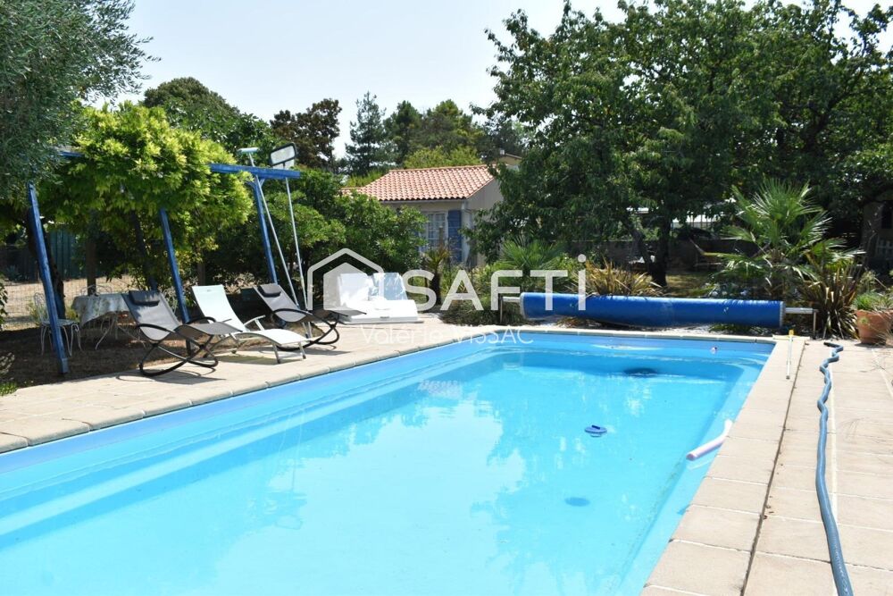Jolie maison avec piscine proche de la mer