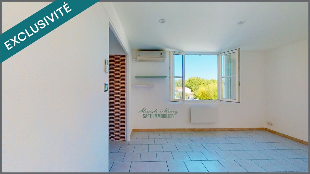 Résidence sécurisée - appartement T3 - deux chambres - climatisation réversible - aucun travaux à prévoir - parking privatif