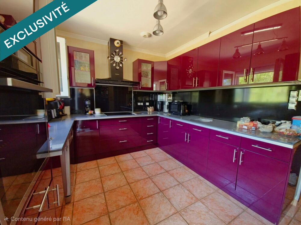AURIOL  Maison T5 de plain-pied  102 m²  Terrain 1 200 m²  Piscine