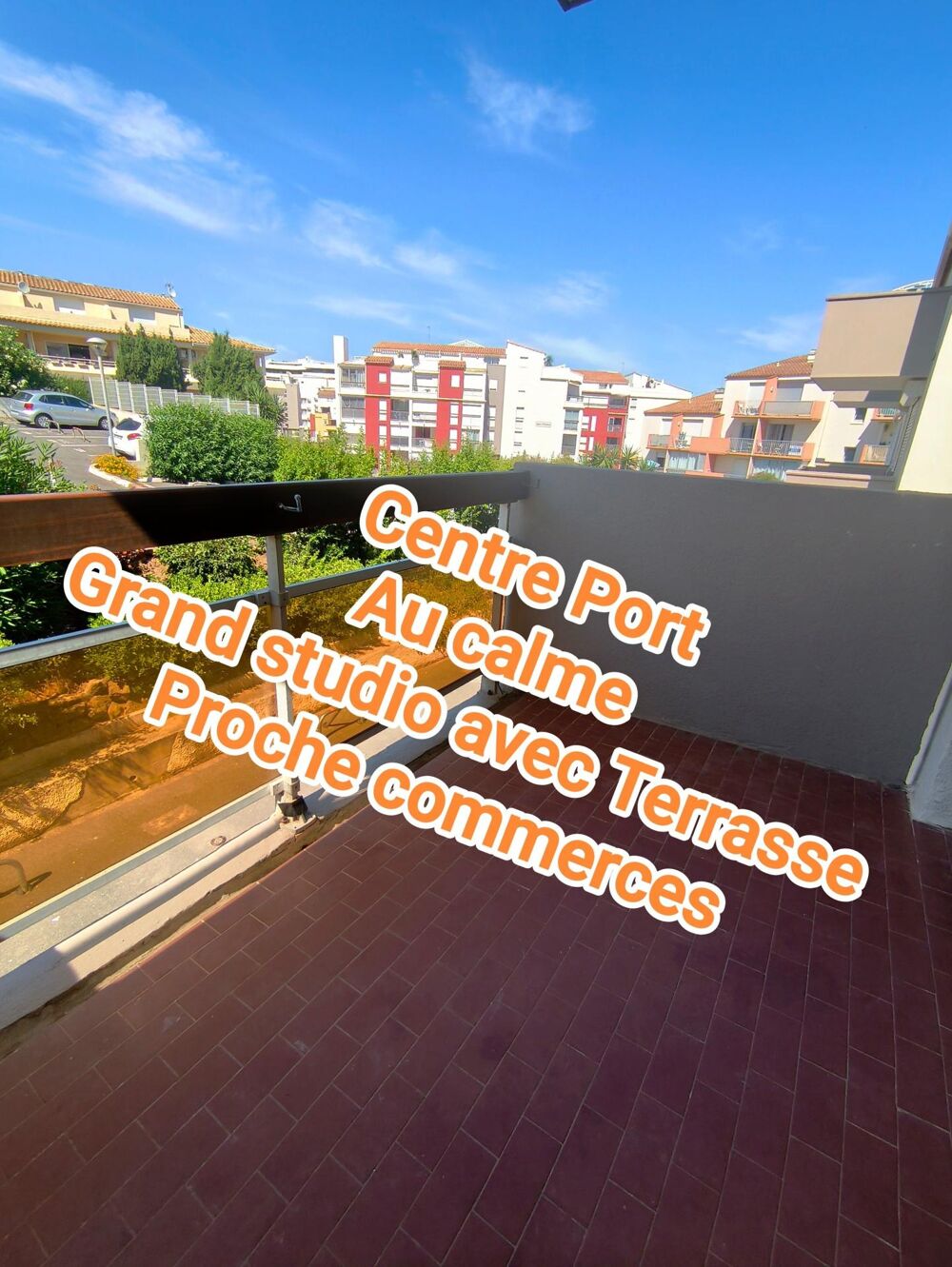 Vente Appartement Studio parfait état + terrasse - Proche commerces Cap d'agde