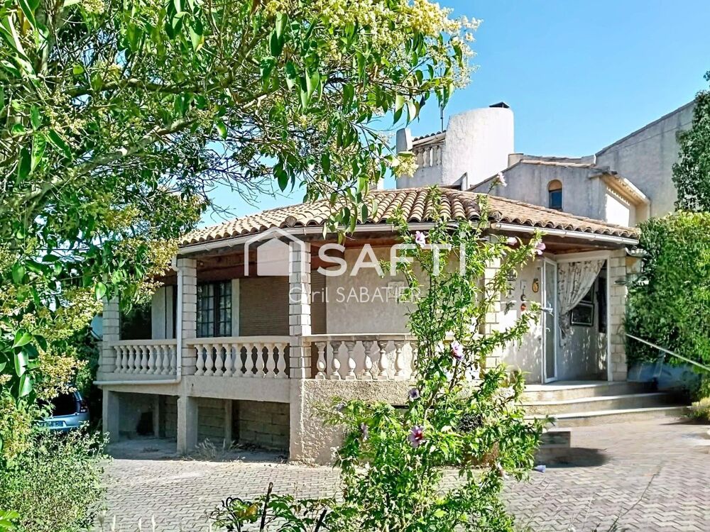 Maison 255m² - 5ch - terrain 1300m² - piscine
