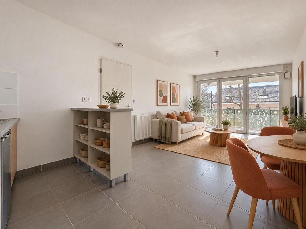 Vente Appartement T2 récent, lumineux avec balcon et stationnement Nantes