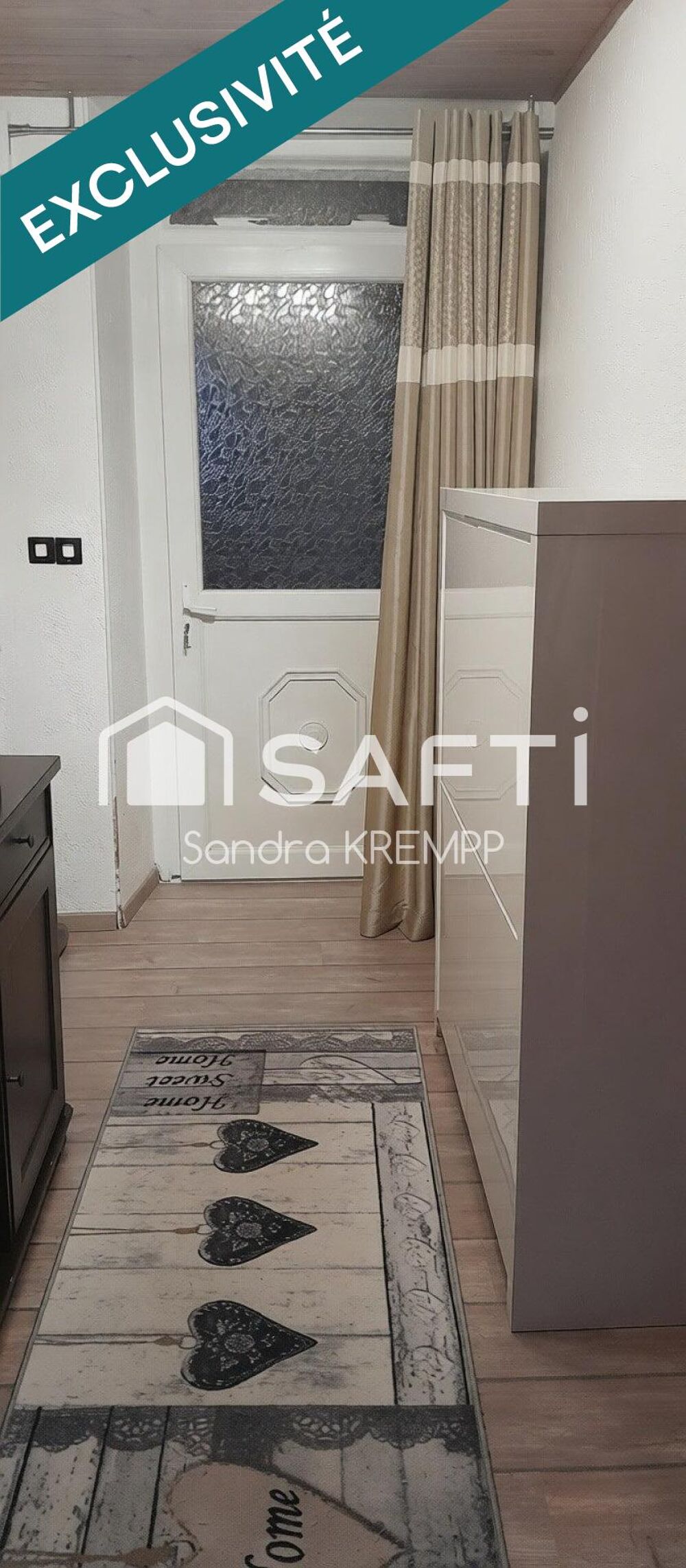 Maison mitoyenne de 4 pièces et terrain constructible