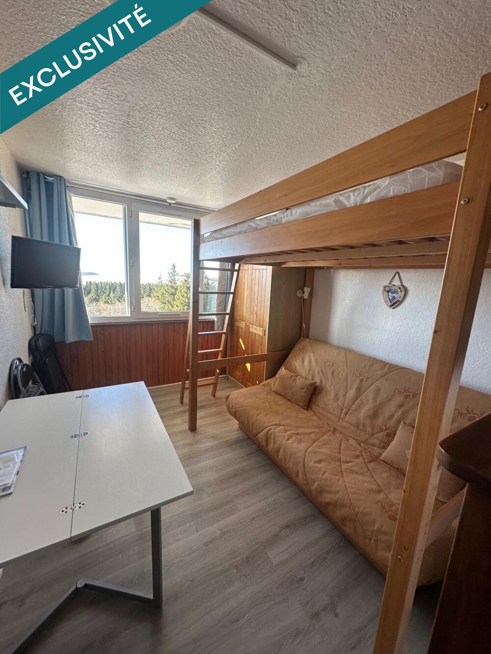 Appartement 20m2 avec local a ski et cellier