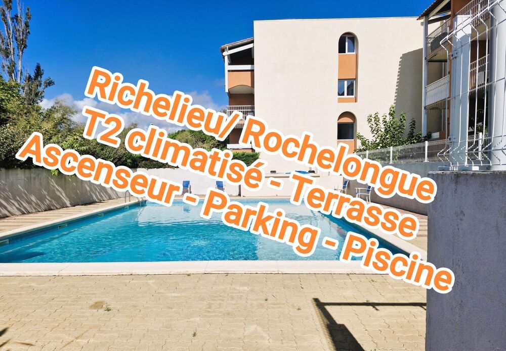 Richelieu / Rochelongue - T2 climatisé - Parking