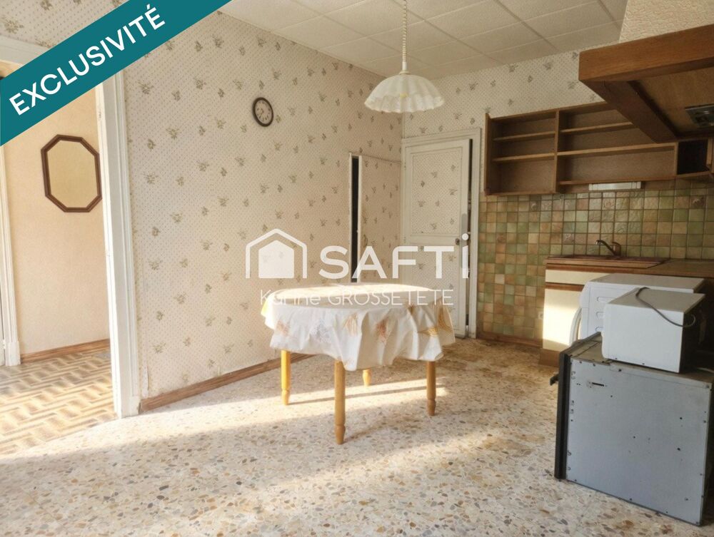 Maison 123m² sur terrain de 620m²