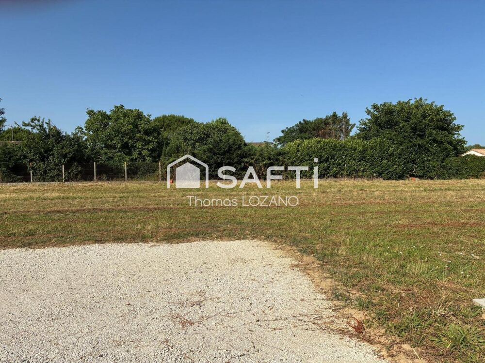 Vente Terrain Terrain a batir de 597 m2 Plat et viabilisé Estillac