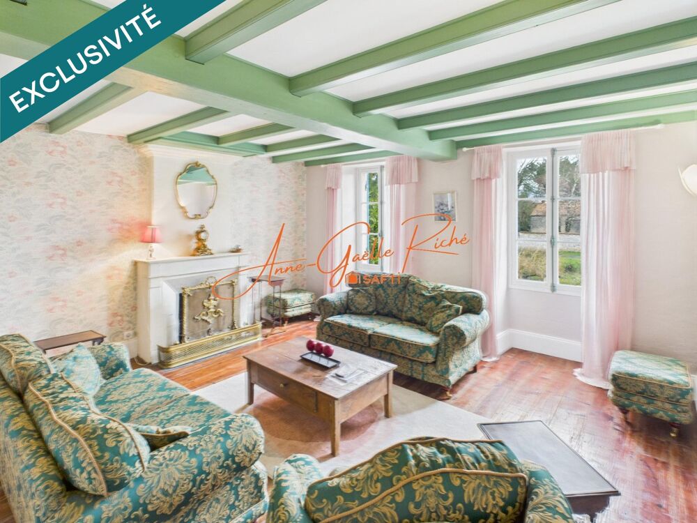 Vente Propriété/Château Demeure de Caractère du XIX? siècle (333 m²) avec Parc, Piscine & Maison d'Amis Saint-porchaire