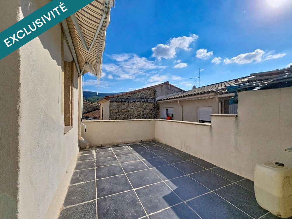 Vente Maison Une spacieuse maison de village de 124 m² avec terrasse tropézienne et beaux volumes au cœur d'Hérépian. Herepian