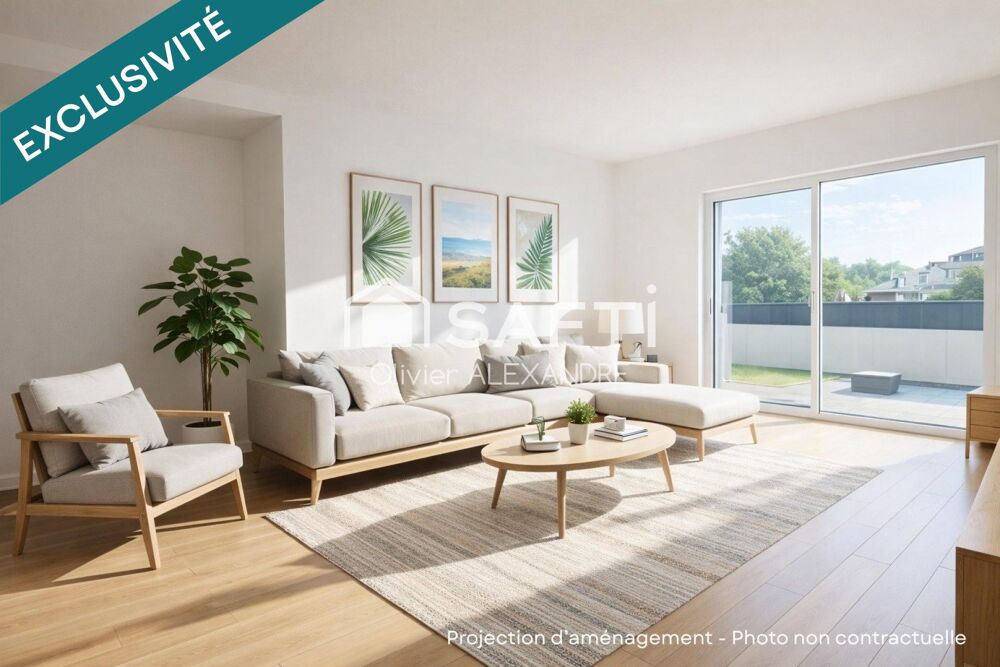 Vente Appartement 3 pièces, balcon sans vis-à-vis, rue des Cloviers Argenteuil