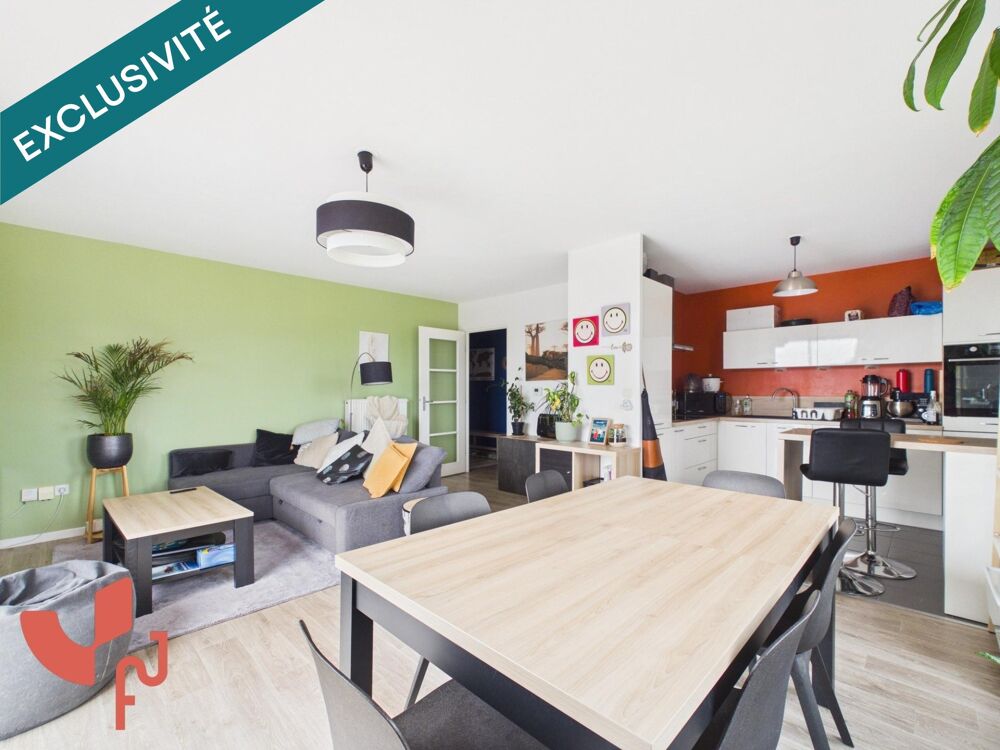Vente Appartement T3 lumineux avec balcon et parking en sous-sol Wambrechies