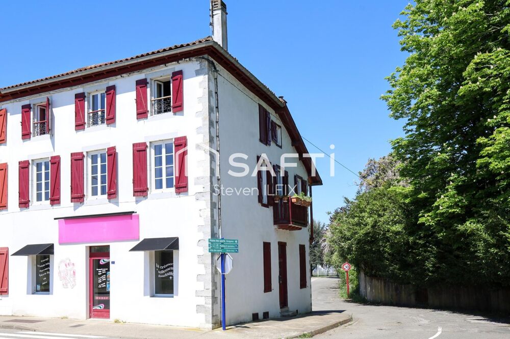 Vente Maison Maison de ville, 165 m², 4 chambres, local commercial Saint-palais