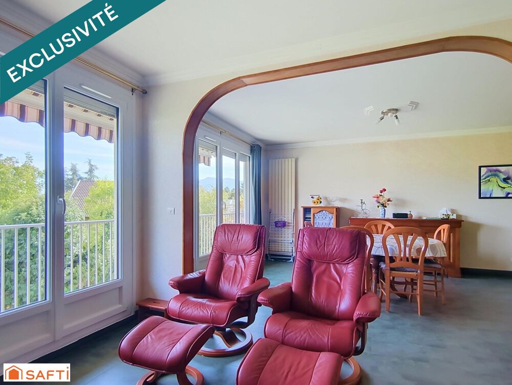 Vente Appartement APPARTEMENT 3 PIECES 79M² – DERNIER ÉTAGE, ASCENSEUR, VUE PANORAMIQUE ET BALCON Voiron