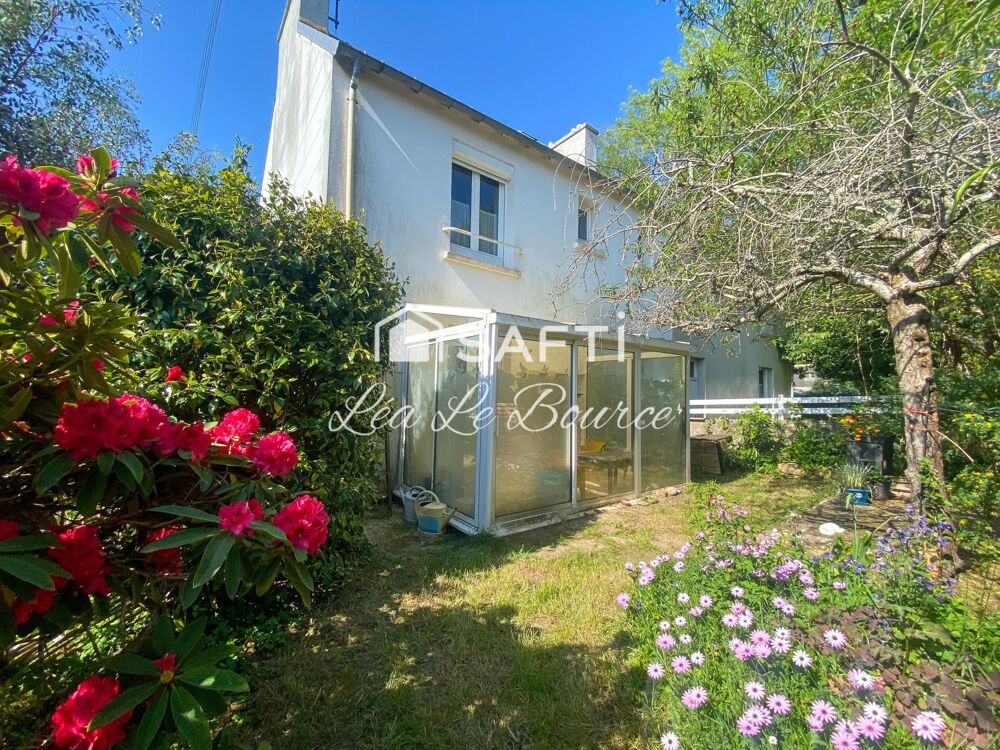 Vente Maison Quimper : Charmante maison familiale avec jardin fleuri, véranda et terrasse. Quimper