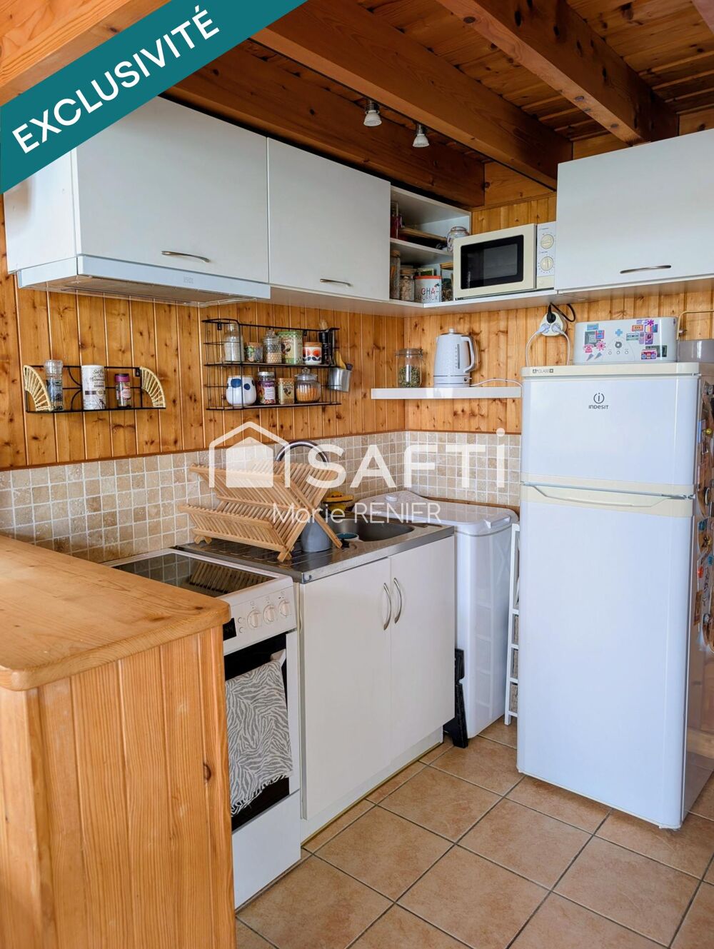 Vente Maison EN EXCLUSIVITÉ – Maison en bois avec jardin dans le bourg de Vaulandry Vaulandry
