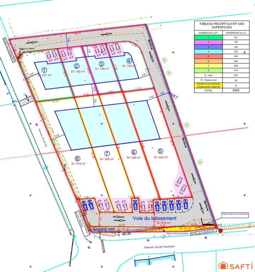 Vente Terrain Terrain à bâtir proche de Brignoles, villas R+1 Brignoles