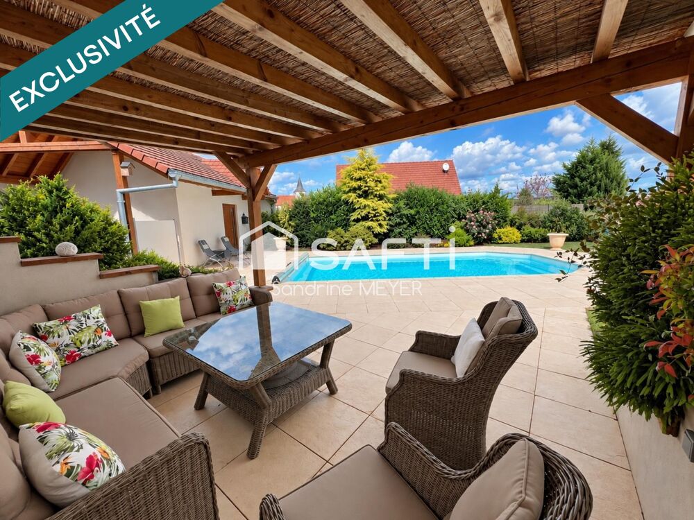 Vente Maison Magnifique maison 163 m², piscine, terrain 15 ares Strasbourg