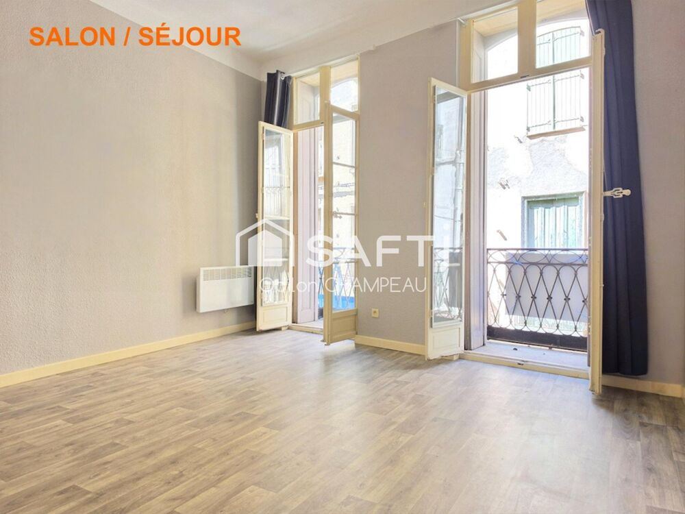 Appartement T3 (60m2) tout équipé et libre