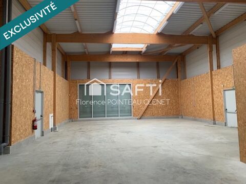 A VENDRE BUREAUX HANGAR ATELIER 191 m2 270000 49330 Etriche