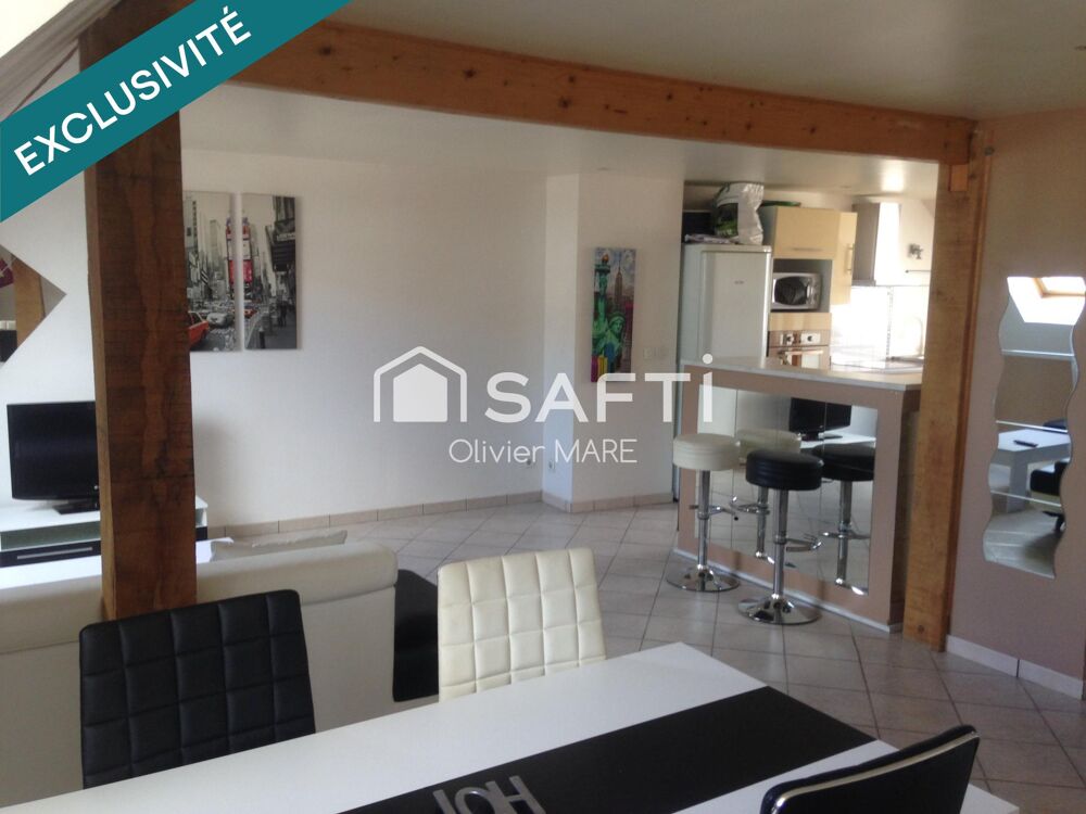 Vente Appartement Appartement 60 m², DUPLEX, 2 chs, 3ième étage, centre ville de Flers Flers