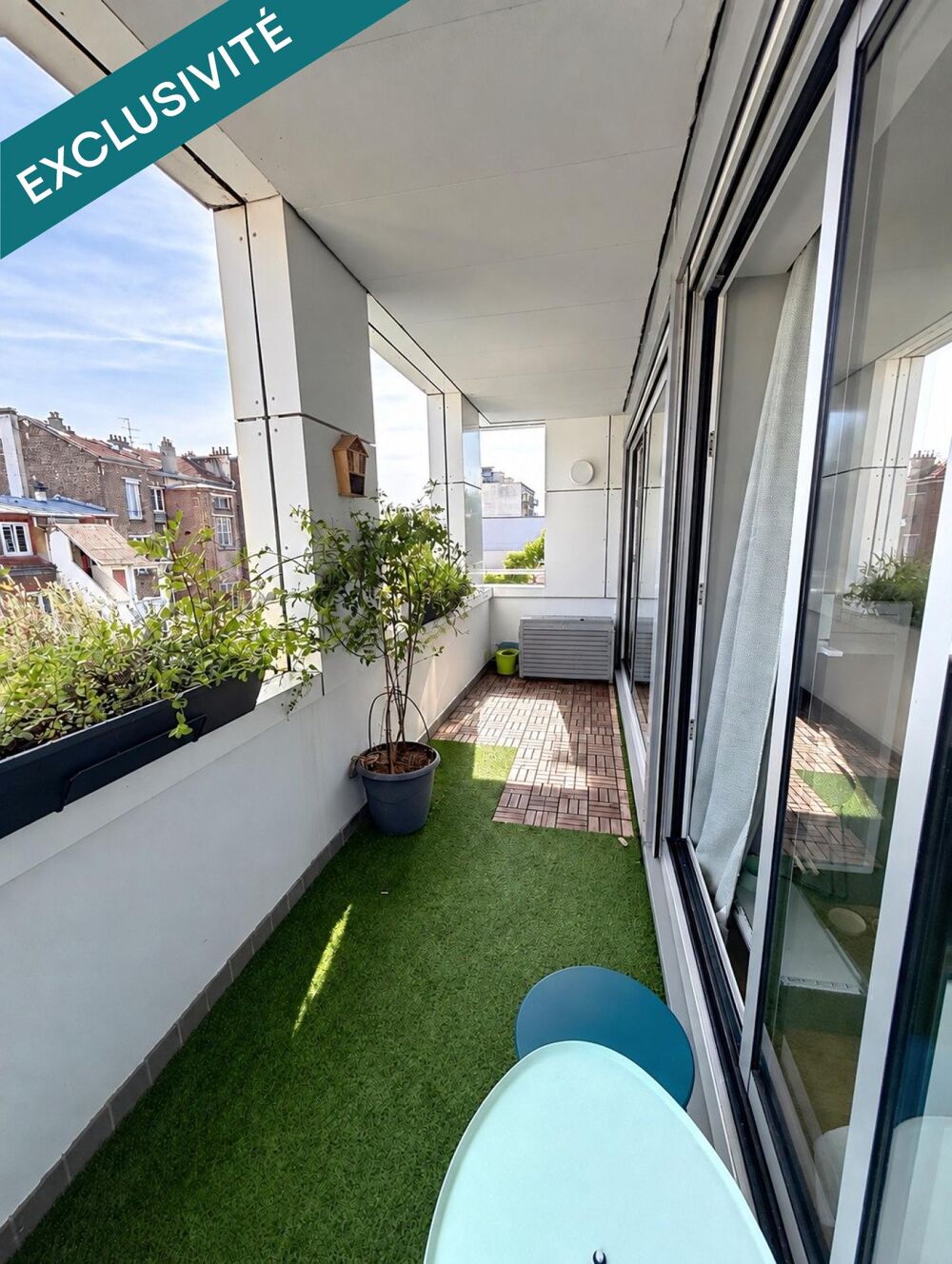4 PIÈCES de 87m2, BALCON, PARKING, CAVE, ascenseur