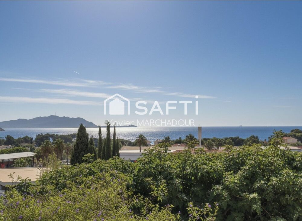VILLA T4 AVEC STUDIO, JARDIN ET BELLE VUE MER
