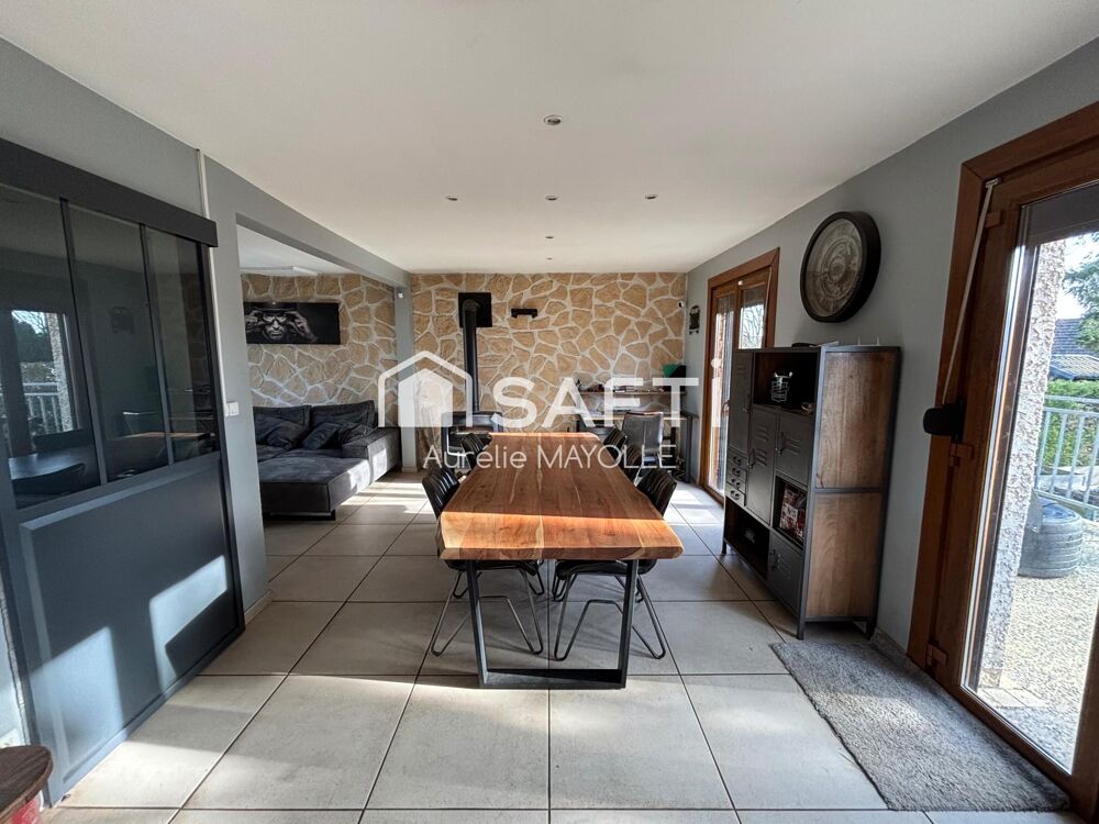 Vente Maison Maison individuelle en semi plain pied de 107m2, 3 chambres, jardin, sous sol complet Avion