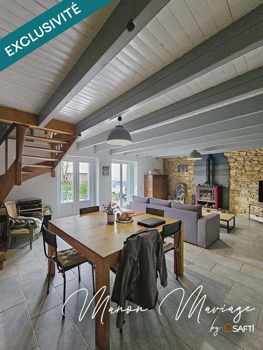Vente Maison Maison avec du cachet et vue dégagée sur la campagne Fegreac