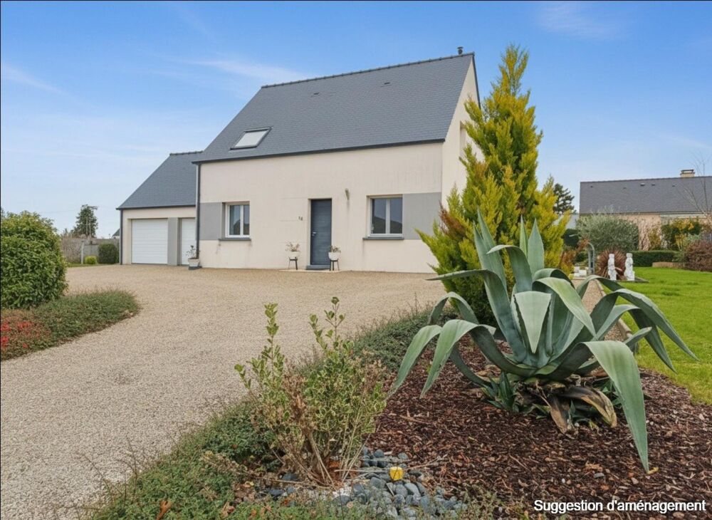 Location Maison Maison contemporaine avec 4 chambres, double garage et jardin Montaudin