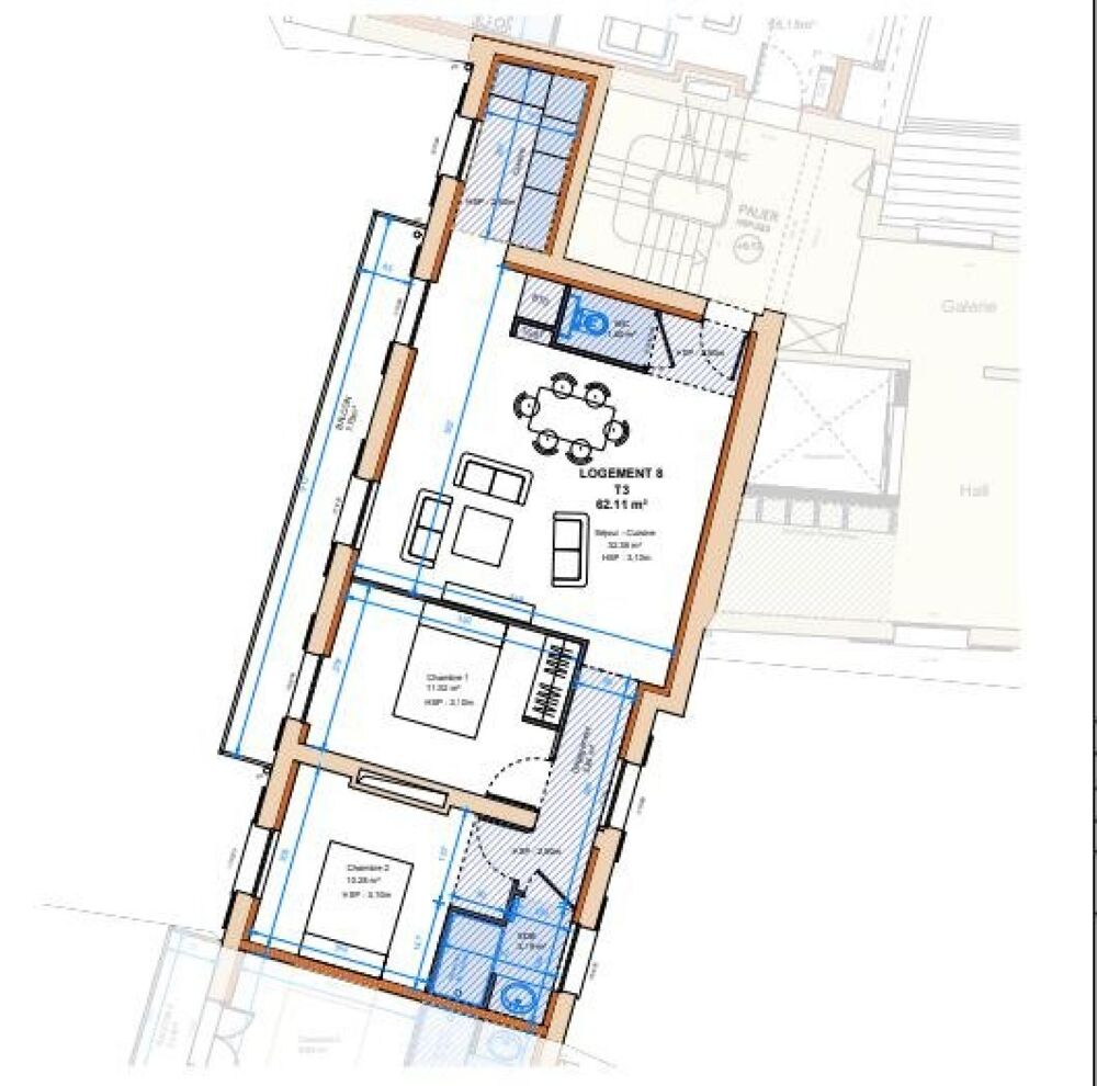 Vente Appartement Magnifique type 3 avec cave et parking Loches