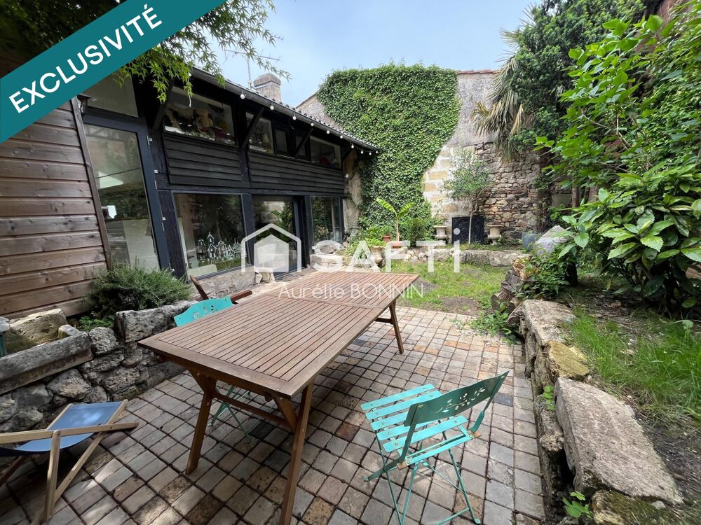 Vente Maison Bordeaux proche du CHU - Échoppe bordelaise repensée par un architecte  disposant d'un Jardin intimiste Bordeaux