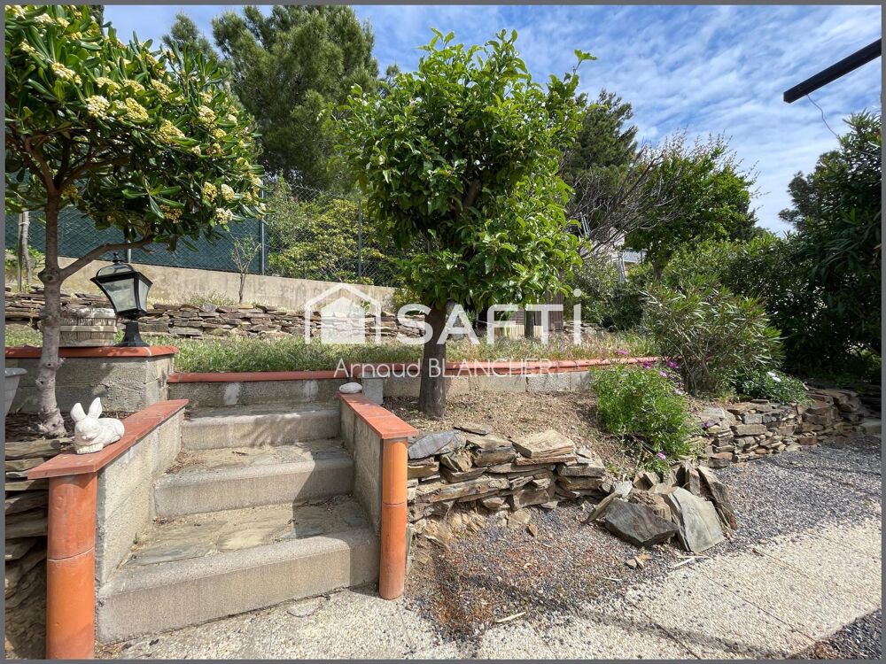 Vente Maison A quelques minutes de l'Espagne, charmante maison dans quartier résidentiel au pied de la colline de Cerbère. Cerbere