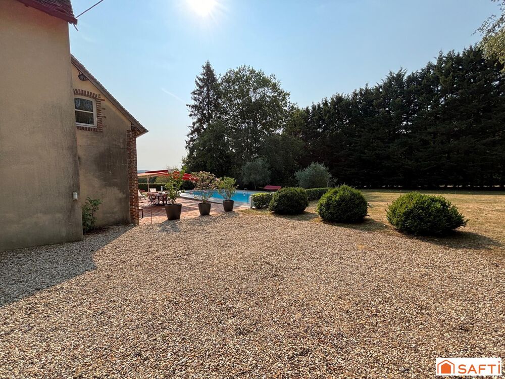 Vente Maison Maison ancienne Poyaudine de 7 pièces avec Piscine et Jardin Paysager à 2h de Paris Dracy