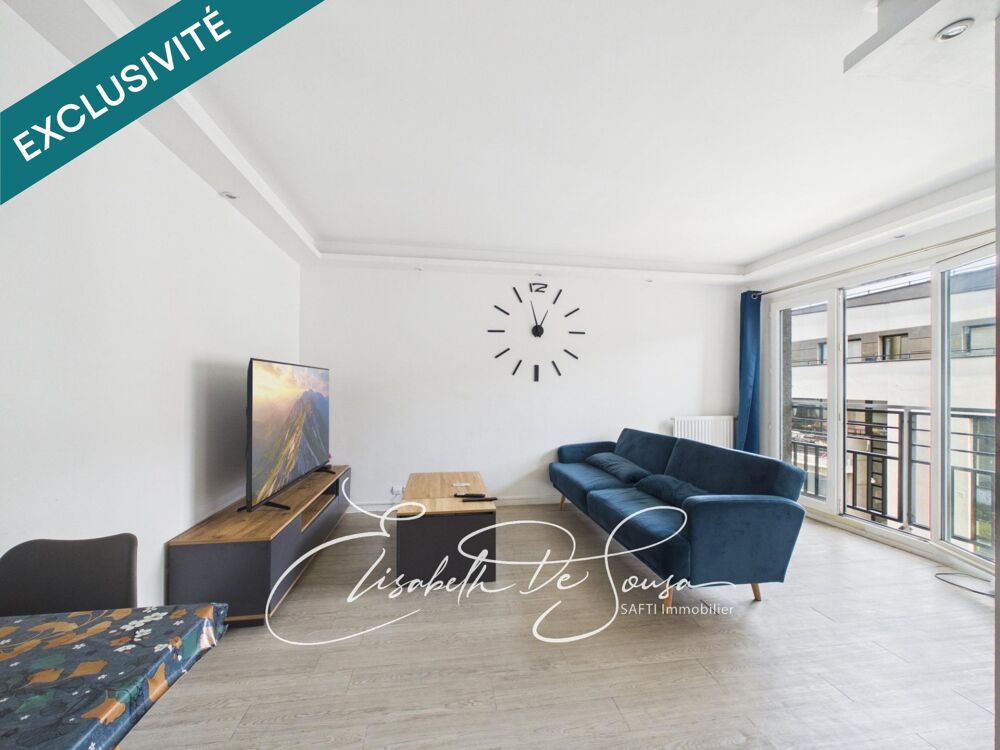 Vente Appartement 63 m² – 2 chambres – Ascenseur – DPE D Alfortville