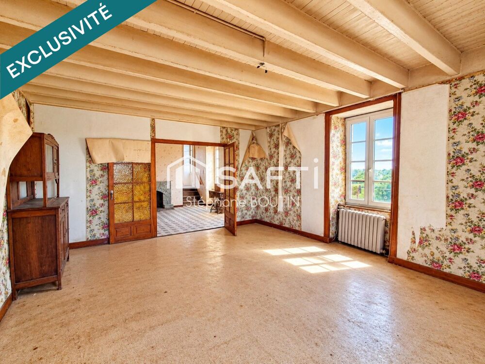 Vente Maison Maison à rénover – 104 m² – 3 chambres – Terrain de 1 311 m² Mouilleron-saint-germain