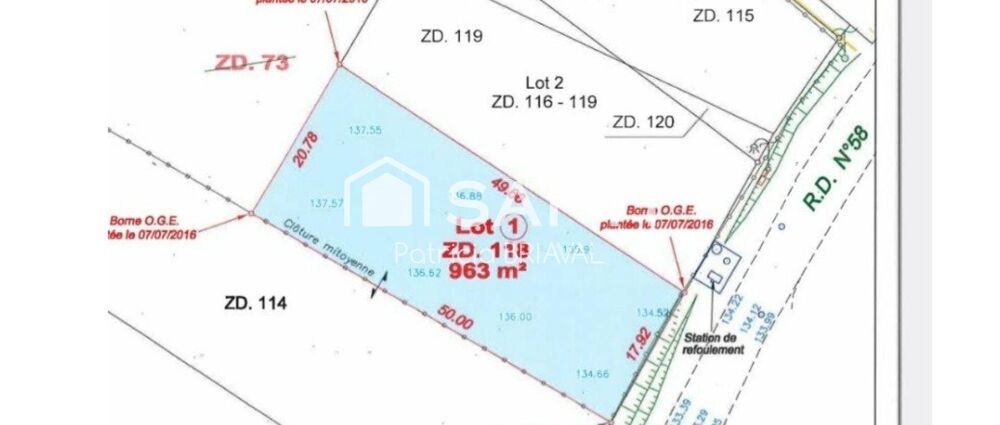 Vente Terrain TERRAIN CONSTRUCTIBLE Villers-au-bois