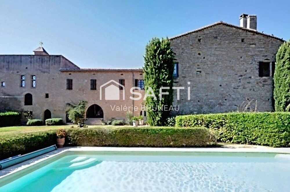 CHATEAU MEDIEVAL RENOVE 730M2 / Gîtes / Piscine / 2Ha de terrain