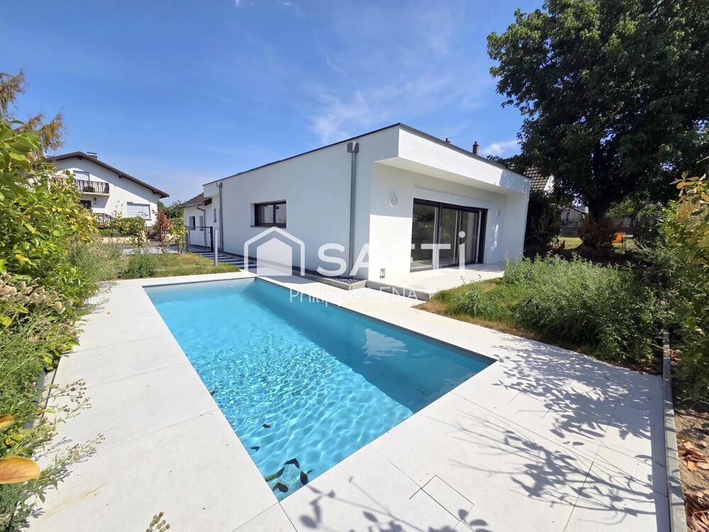 Vente Maison VILLA NEUVE, plain-pied, 3 chambres avec piscine Eschentzwiller