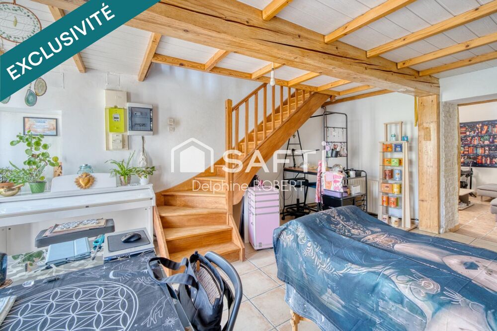 Vente Maison Maison en pierre - 3 chambres - 1 bureau Montpellier-de-médillan