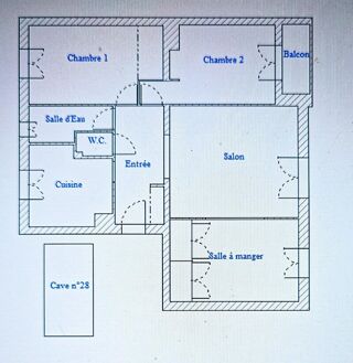  Appartement � vendre 3 pi�ces 69 m�