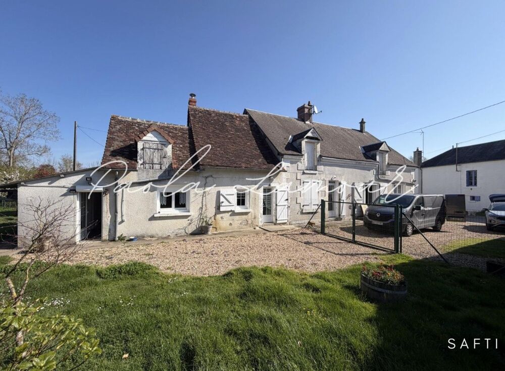 Charmante longère à Châtillon-sur-Indre  Calme, espace et fort potentiel !