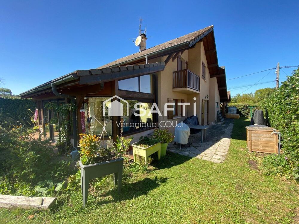 Vente Maison Sciez, jolie maison de 120m2 – Environnement paisible et beau terrain arboré Sciez