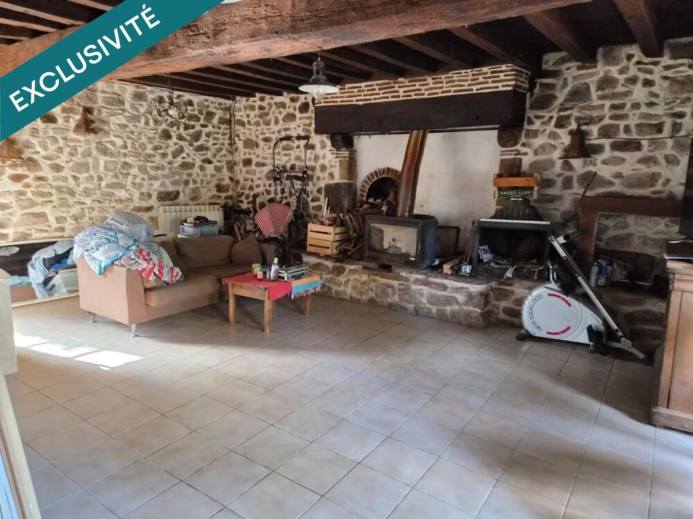 Vente Maison Longère avec terrain libre de plus de 3 ha Saint-sornin