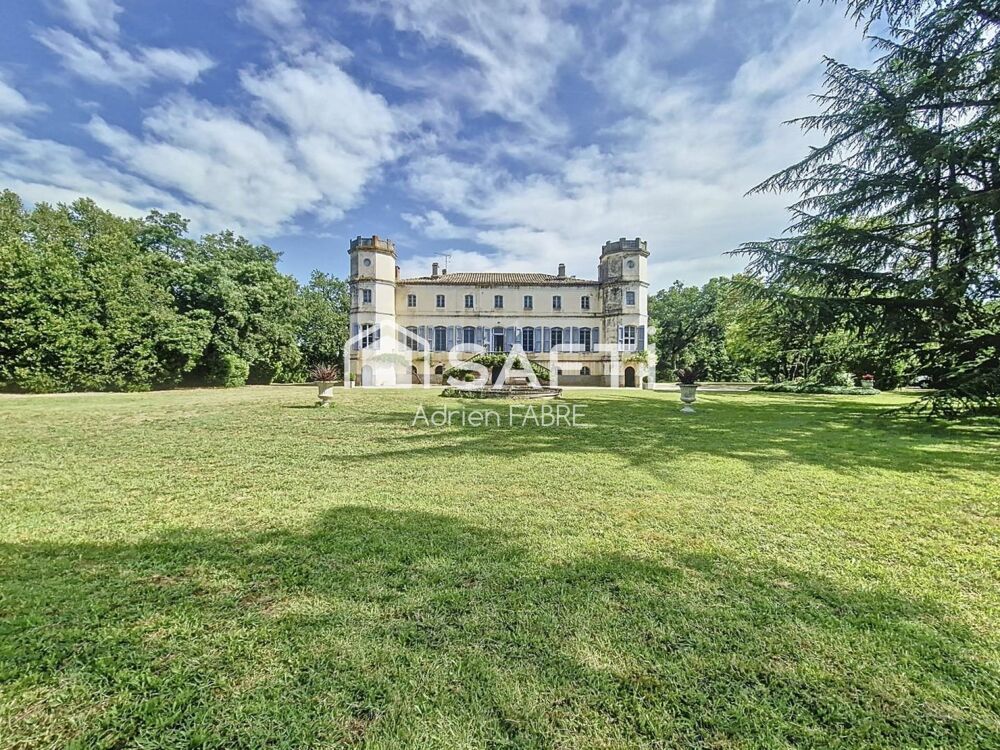 Vente Propriété/Château À VENDRE – CHÂTEAU DU XIXe SIÈCLE – 448 m²  avec un parc de 7 hectares  aux portes de Toulouse Toulouse