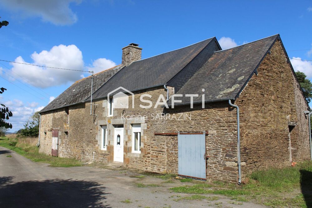 Vente Maison longère en pierres à rénover en plein cœur de la campagne Val couesnon